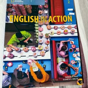 National Geographic English in Action Book with Vibrant Colors